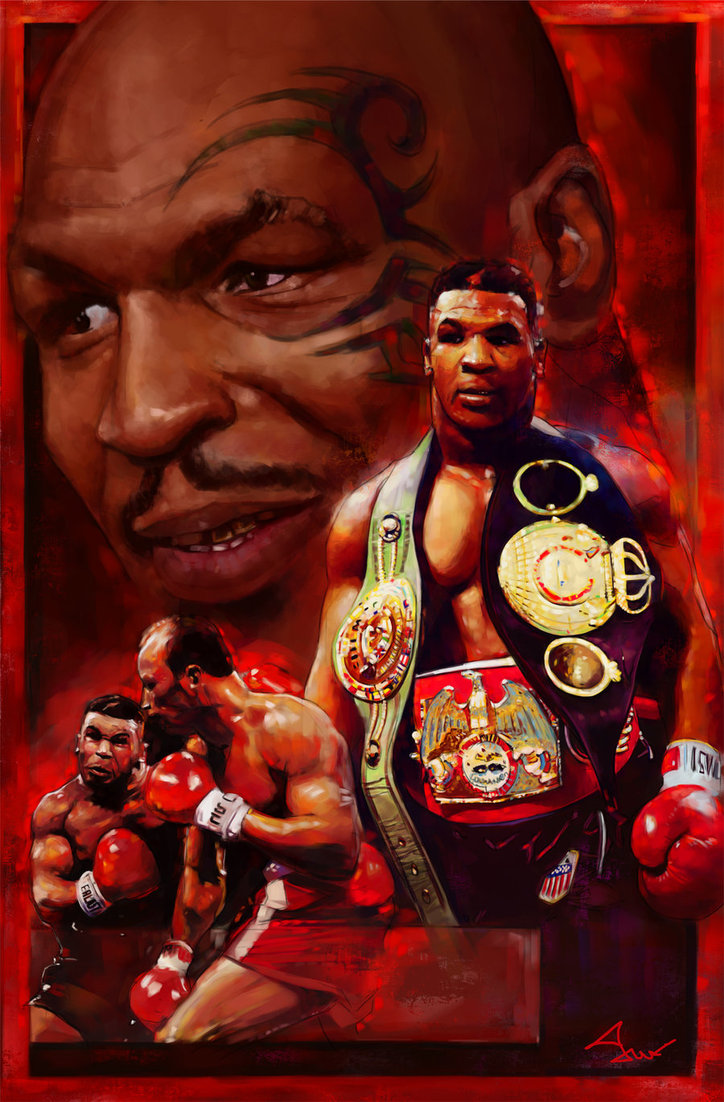 Mike Tyson Painting at PaintingValley.com | Explore collection of Mike ...