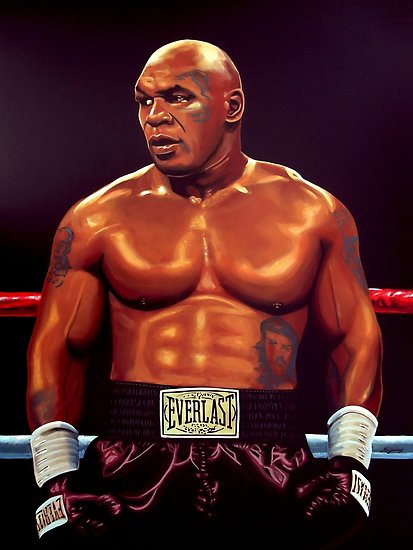 Mike Tyson Painting at PaintingValley.com | Explore collection of Mike ...