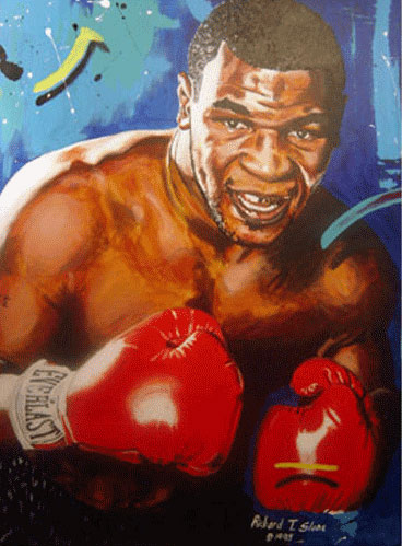 368x499 Mike Tyson - Mike Tyson Painting