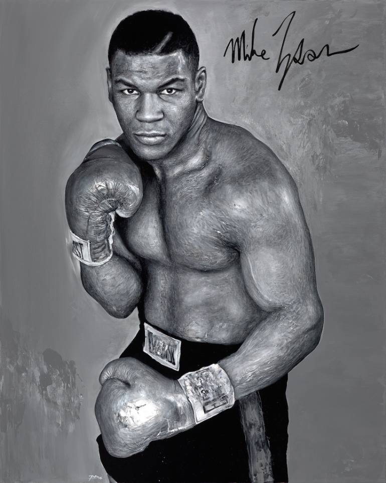 770x963 Saatchi Art Mike Tyson - Mike Tyson Painting