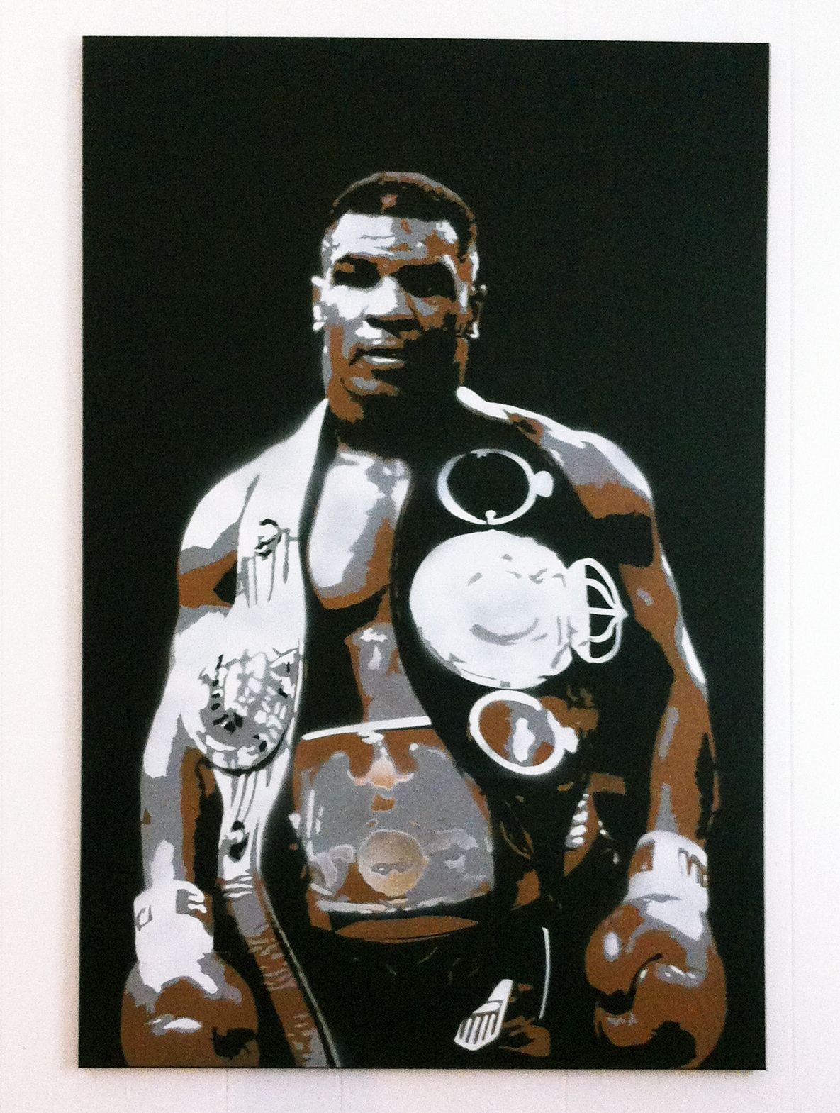 1185x1569 Mike Tyson - Mike Tyson Painting