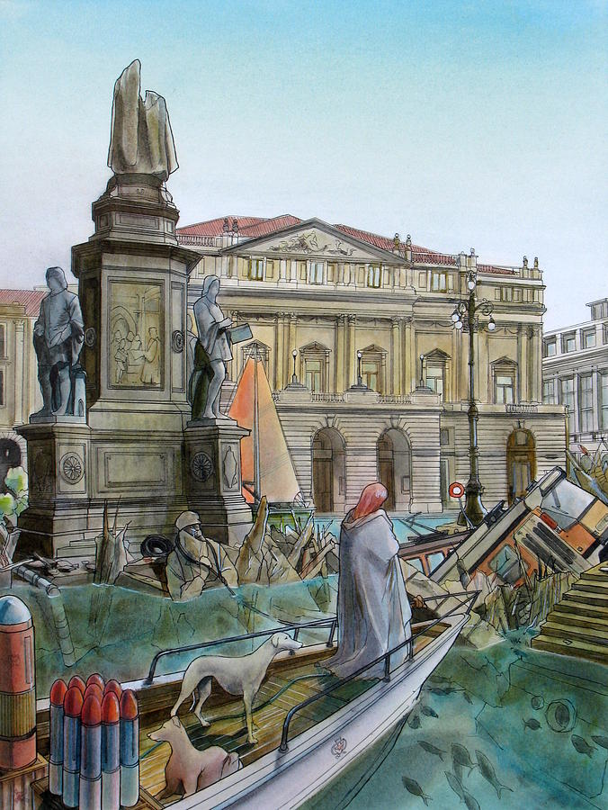 676x900 Milano Paintings Fine Art America - Milano Painting