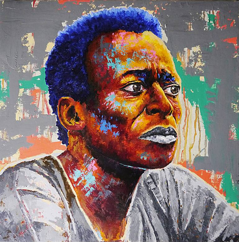 770x781 Saatchi Art Miles Painting By - Miles Painting