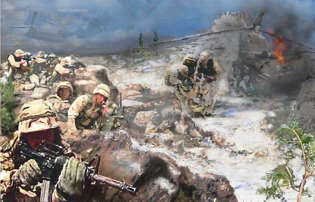 1013x650 Limited Edition Fine Art Signed And Numbered 24 X 36 Inch Framed - Military Painting