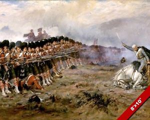 300x239 Thin Red Line Painting British Military History Crimean War Art - Military Painting