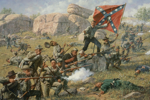 600x400 Civil War And Military Paintings And Prints - Military Painting