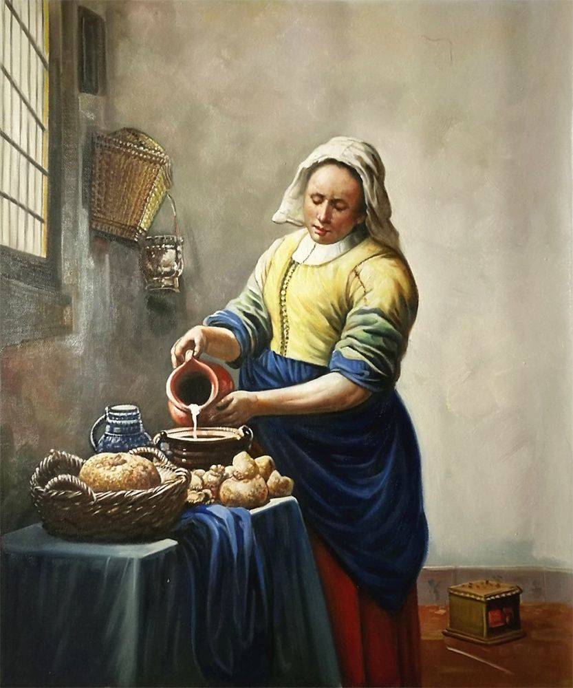 833x1000 The Milkmaid - Milk Maid Painting