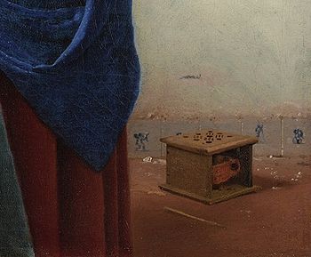 350x289 The Milkmaid (Vermeer) - Milkmaid Painting