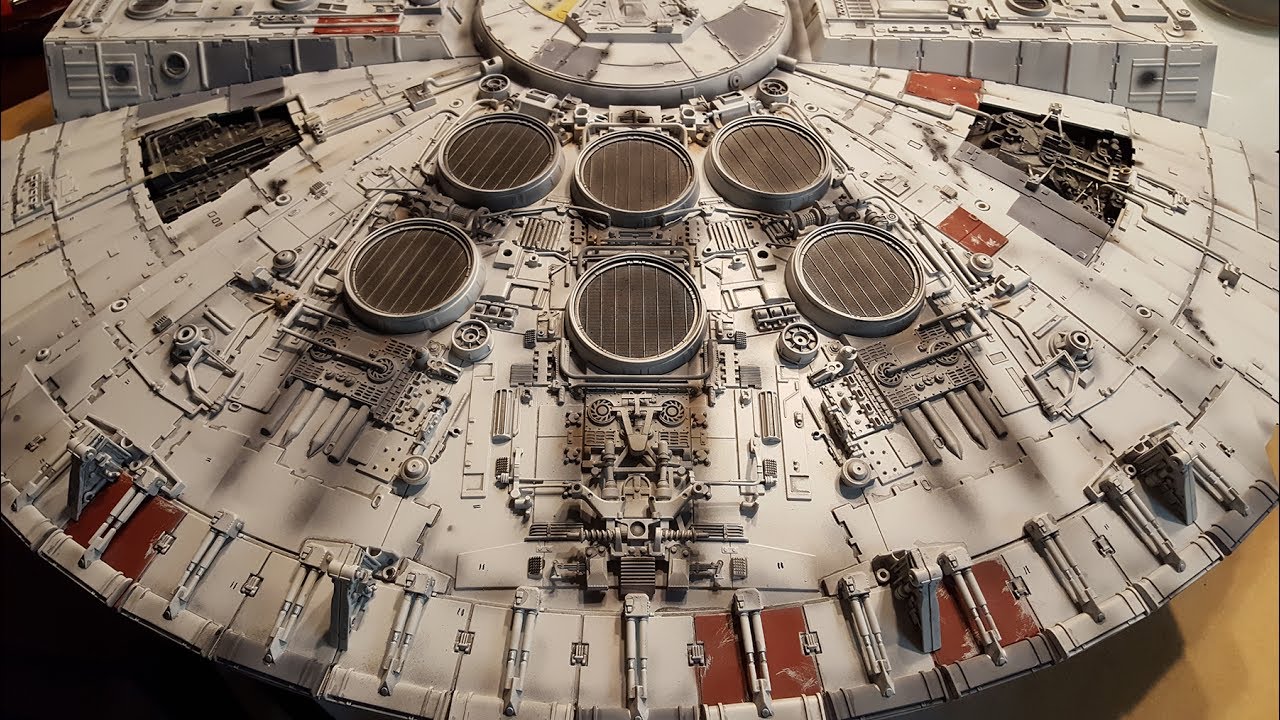 Millennium Falcon Painting at PaintingValley.com | Explore collection