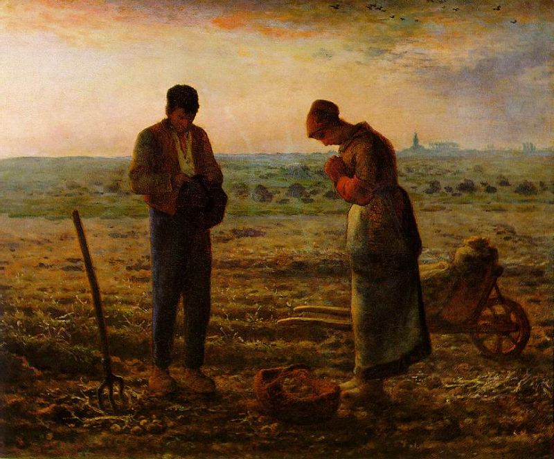 800x664 Angelus And Other Paintings By Jean Millet - Millet Painting