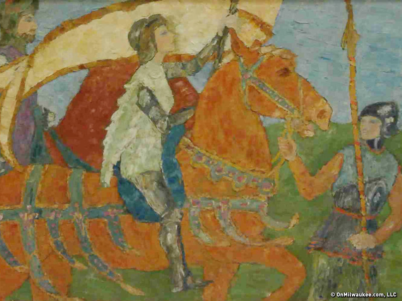800x600 Research Turns Up Tula Erskine's Joan Of Arc Paintings - Milwaukee Painting
