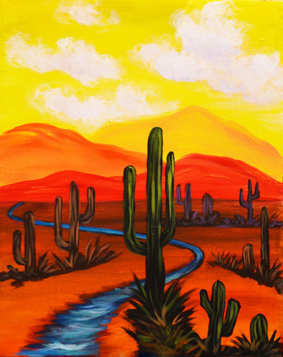 400x505 Two Hour Library Splash Studio - Milwaukee Painting