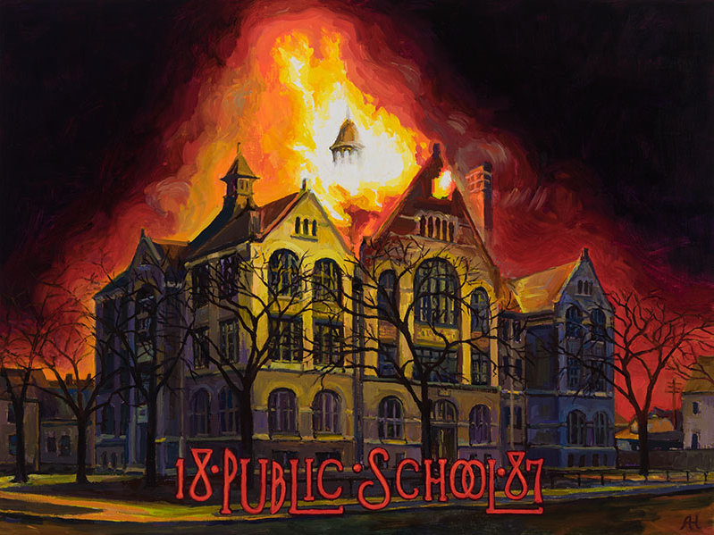 799x599 Historic Schoolhouses Inspire Milwaukee Painter - Milwaukee Painting