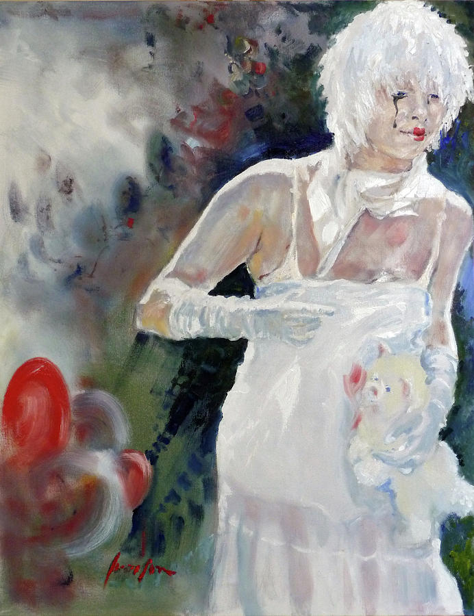 692x900 Won'T You Be Mime Painting By Peter Iverson - Mime Painting