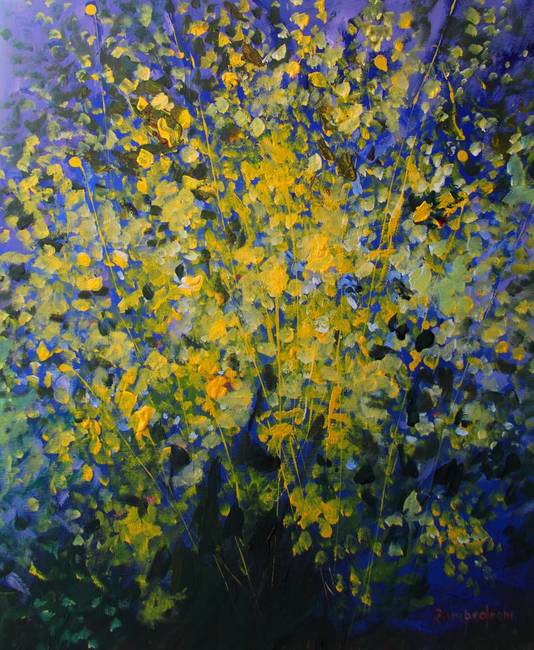 534x650 Mimosa By Evening By Mario Zampedroni - Mimosa Painting