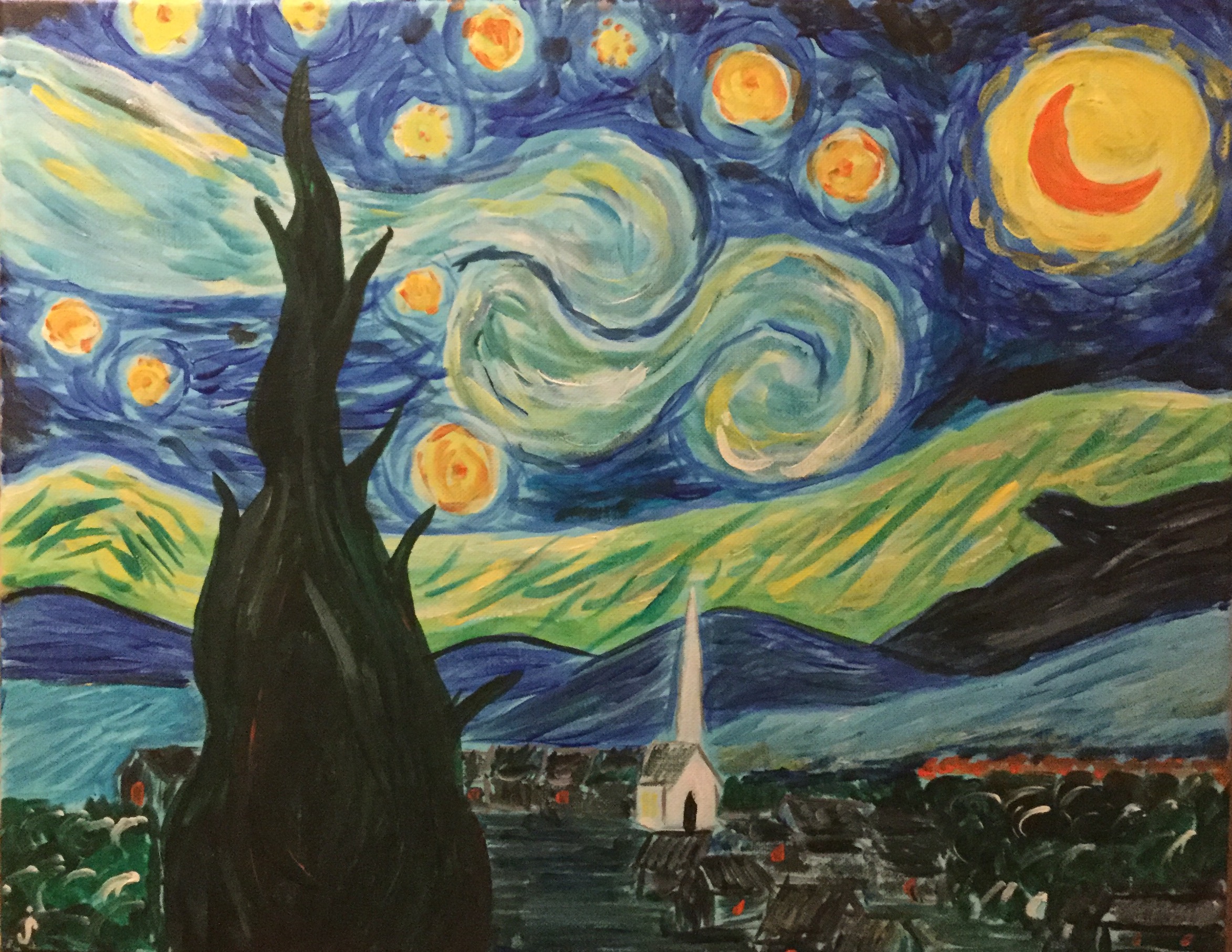 2346x1813 Painting Mimosa And A Masterpiece - Mimosa Painting