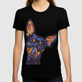 264x264 Min Pin T Shirts Society6 - Min Pin Painting