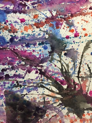 360x480 Waitsfield Elementary Art Morning Mindfulness Painting To Music - Mindfulness Painting