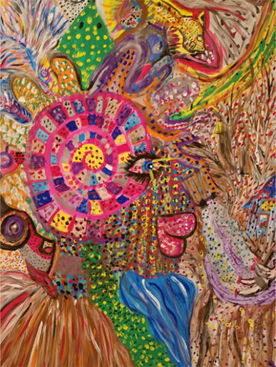 387x515 Index - Mindfulness Painting