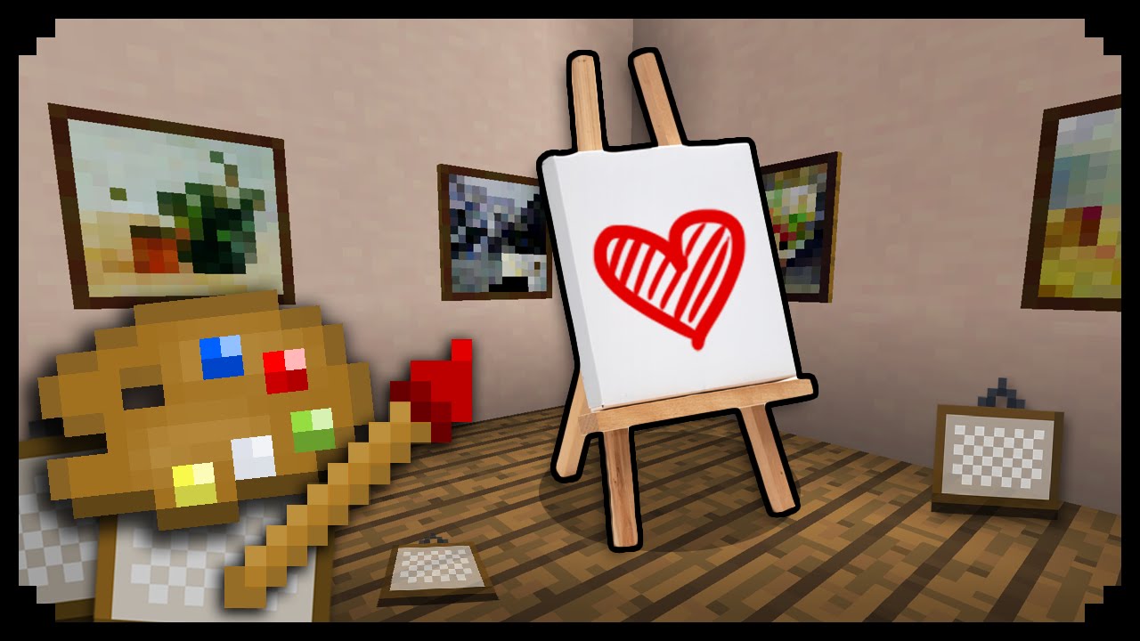 16. декорации в майнкрафте без модов. шкаф в майнкрафте. мод мольберт майнкрафт. мольберт в майнкрафте.