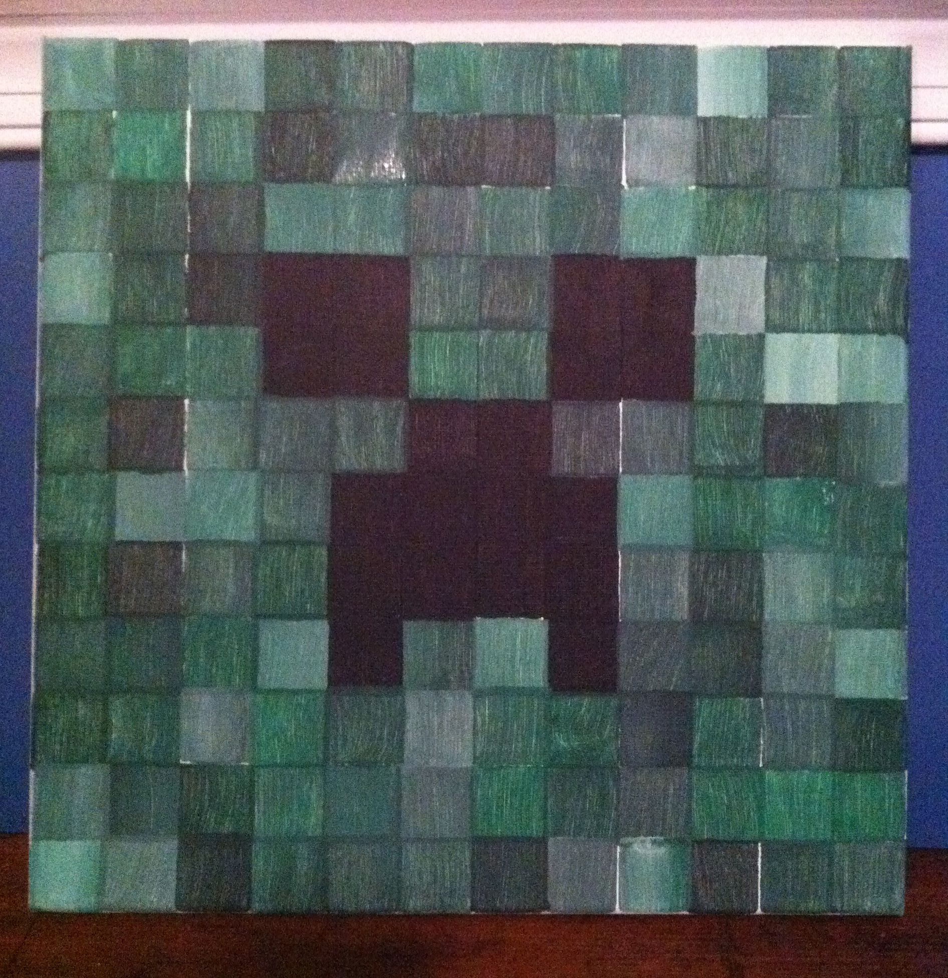 Minecraft Creeper Painting at PaintingValley.com | Explore collection ...