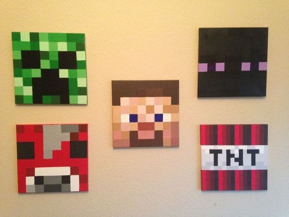 Minecraft Creeper Painting at PaintingValley.com | Explore collection ...