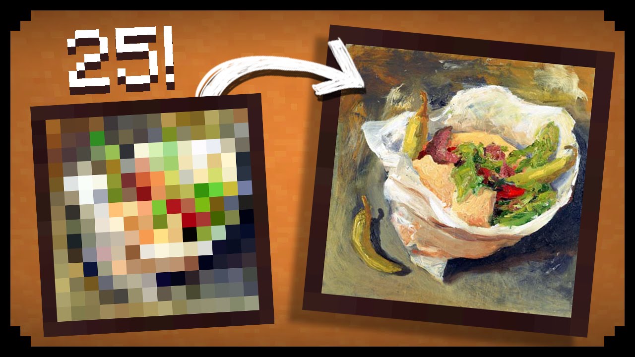 1280x720 Minecraft 25 Things You Didn'T Know About The Paintings - Min...