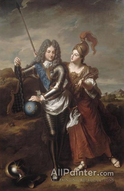 417x642 Jean Baptiste Santerre Philippe As Regent Of France - Minerva Painting