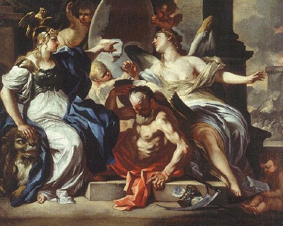 560x446 Paintings - Minerva Painting