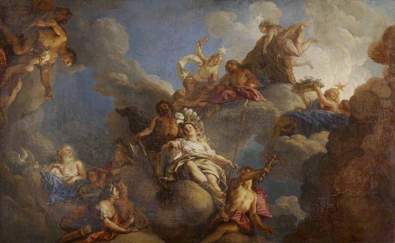 800x492 The Triumph Of Minerva Art Uk - Minerva Painting