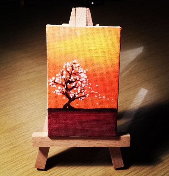 573x594 Paintings, Sculpture, Metalwork, Anything Artistic That Doesn'T - Mini Canvas Painting