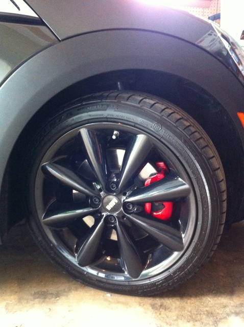 478x640 How To Paint Calipers On Your Mini Cooper S - Mini Cooper Painting