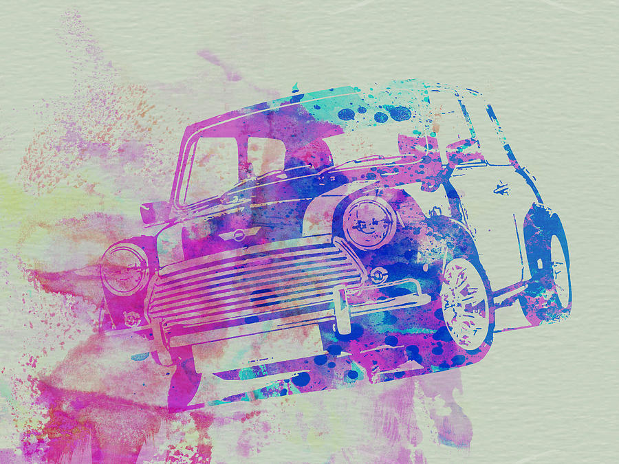 900x675 Mini Cooper Painting By Naxart Studio - Mini Cooper Painting