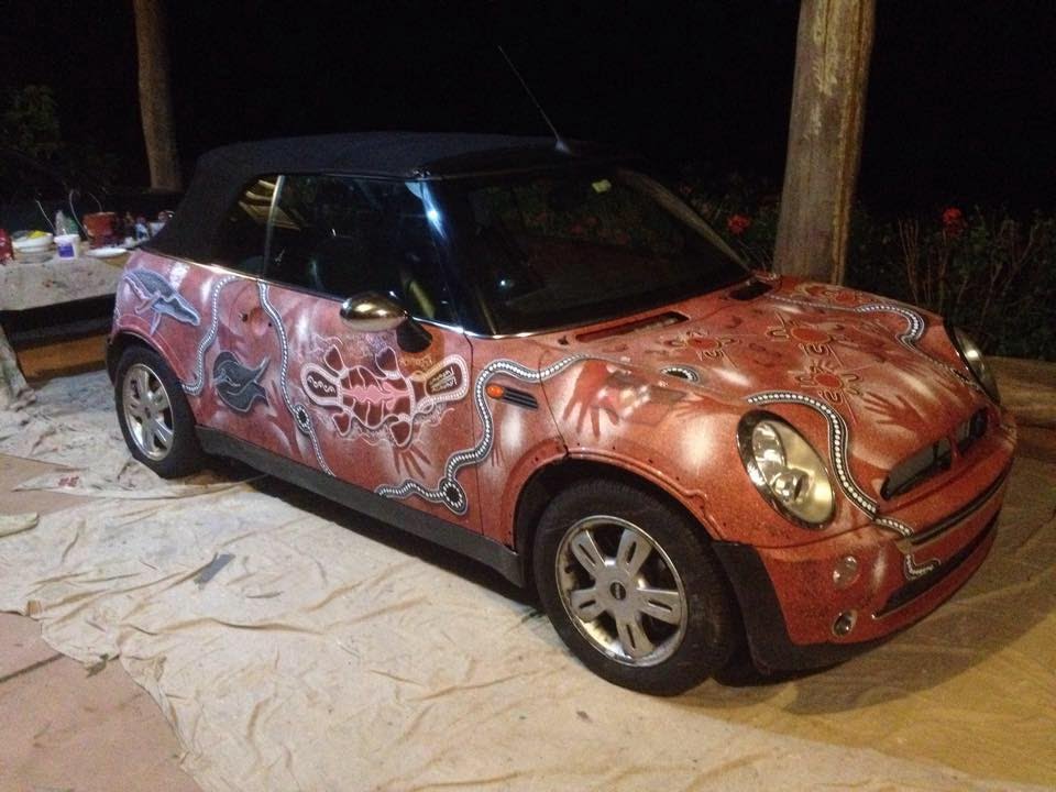 Mini Cooper Painting at PaintingValley.com | Explore collection of Mini ...