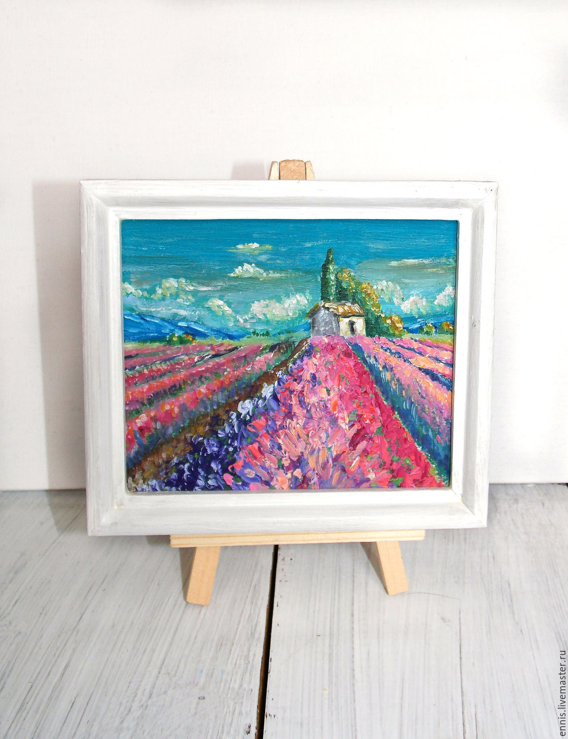 1153x1500 Mini Oil Painting Lavender Shop Online On Livemaster - Mini Oil Painting