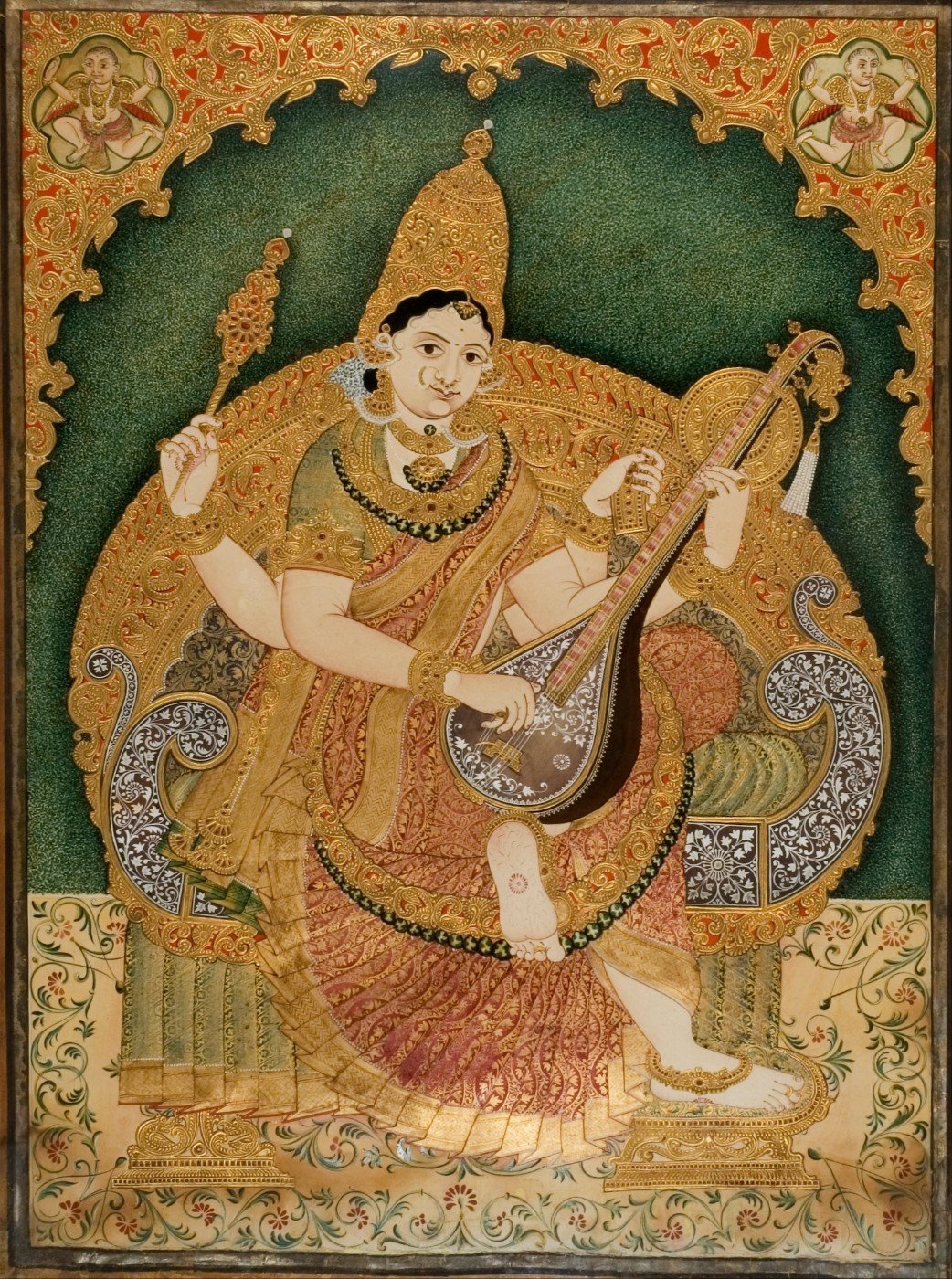 1042x1400 Indian Miniature Art - Miniature Art Painting
