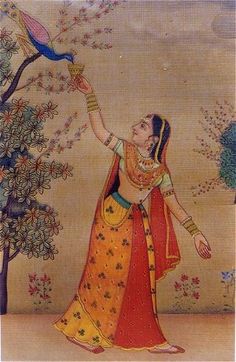 236x362 Mogul Miniature Art Handmade Indian Mughal Emperor Watercolor - Miniature Art Painting