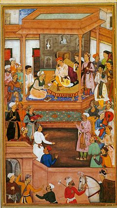 240x424 Paintings Galleries Mughal Miniatures Painting India's History - Miniature Art Painting