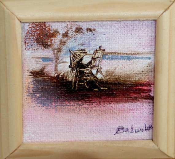 570x519 Cyranoartgallery - Miniature Oil Painting