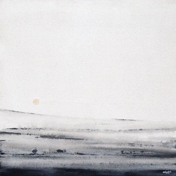 700x700 Silent Landscape Minimalist Landscape Painting - Minimalist Landscape Painting