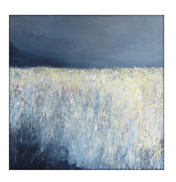 570x590 Abstract Landscape Modern Minimalist Acrylic Painting - Minimalist Landscape Painting