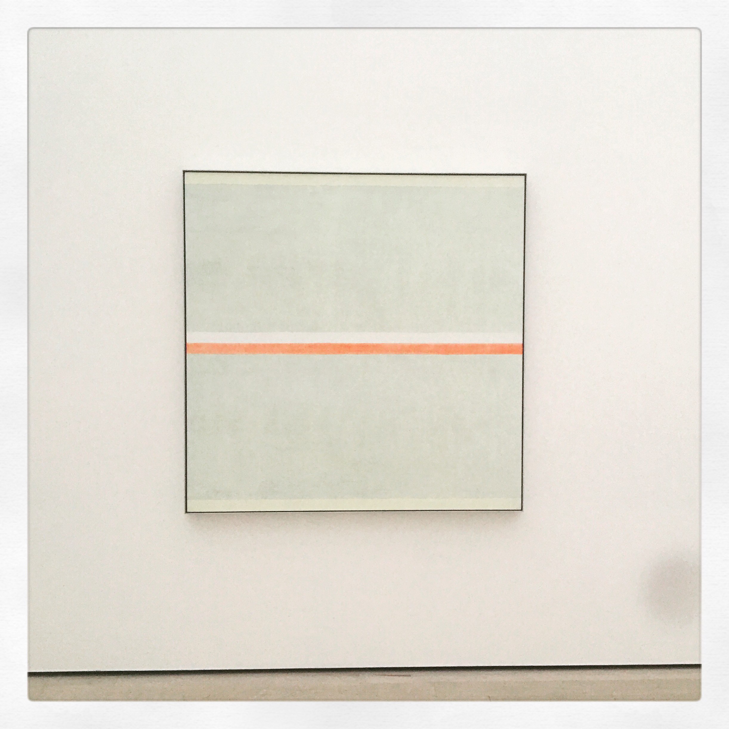 2444x2444 Untitled Painting By Minimalist Painter Agnes Martin - Minimalist Painting