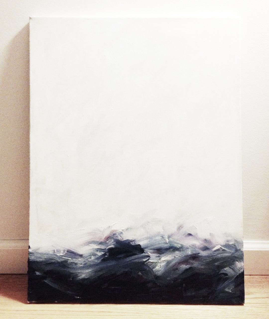 1080x1280 Womanbythesea Ocean Study No. 1 In Progress Art - Minimalist Painting