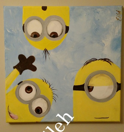 Minion Painting at PaintingValley.com | Explore collection of Minion ...