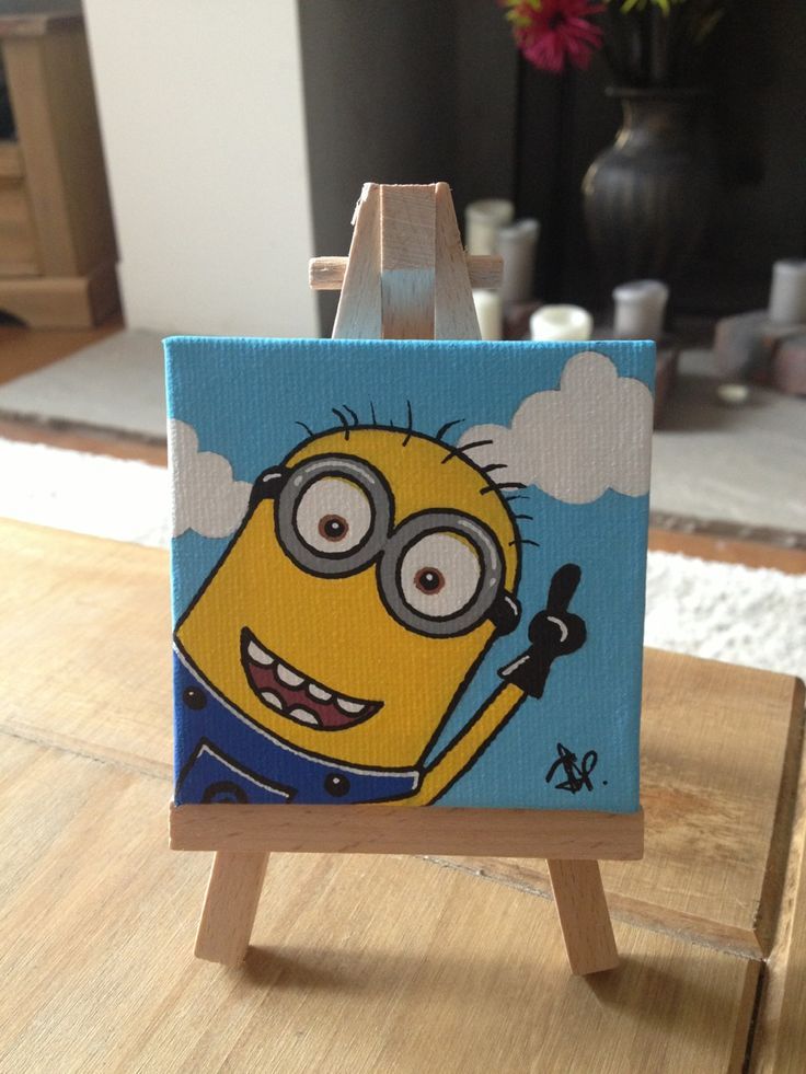 736x981 Minion Painting - Minion Painting