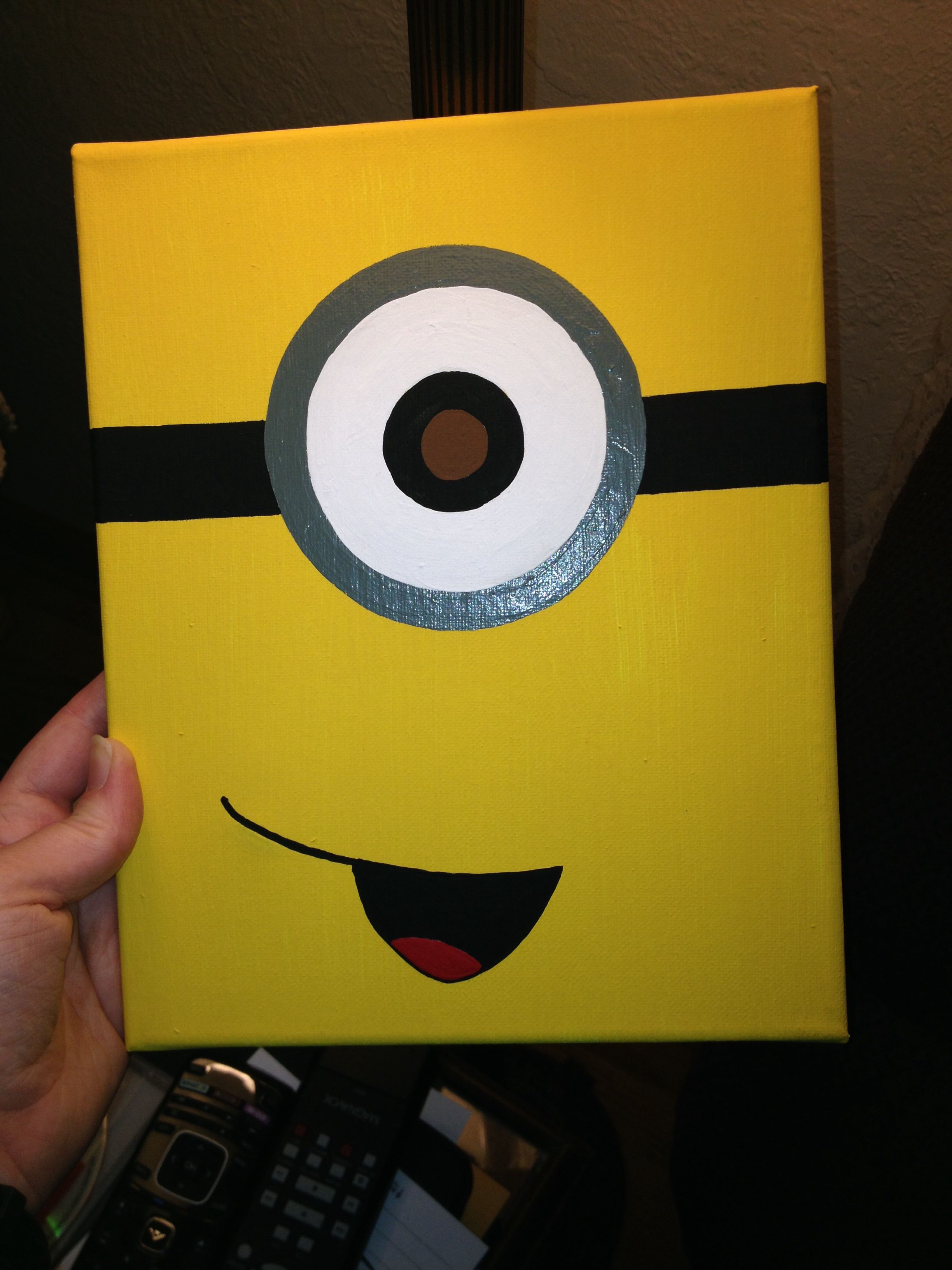 2448x3264 Minion Canvas My Projects Canvases, Paintings - Minion Painting On Canvas