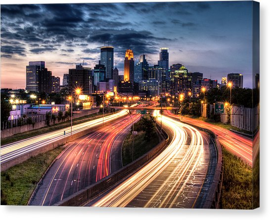 546x444 Minneapolis Skyline Canvas Prints Pixels - Minneapolis Skyline Painting