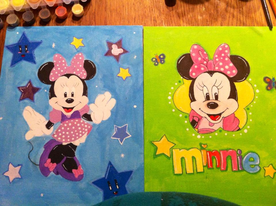960x717 Minnie Mouse Painting 2 By Boyca1407 - Minnie Mouse Painting