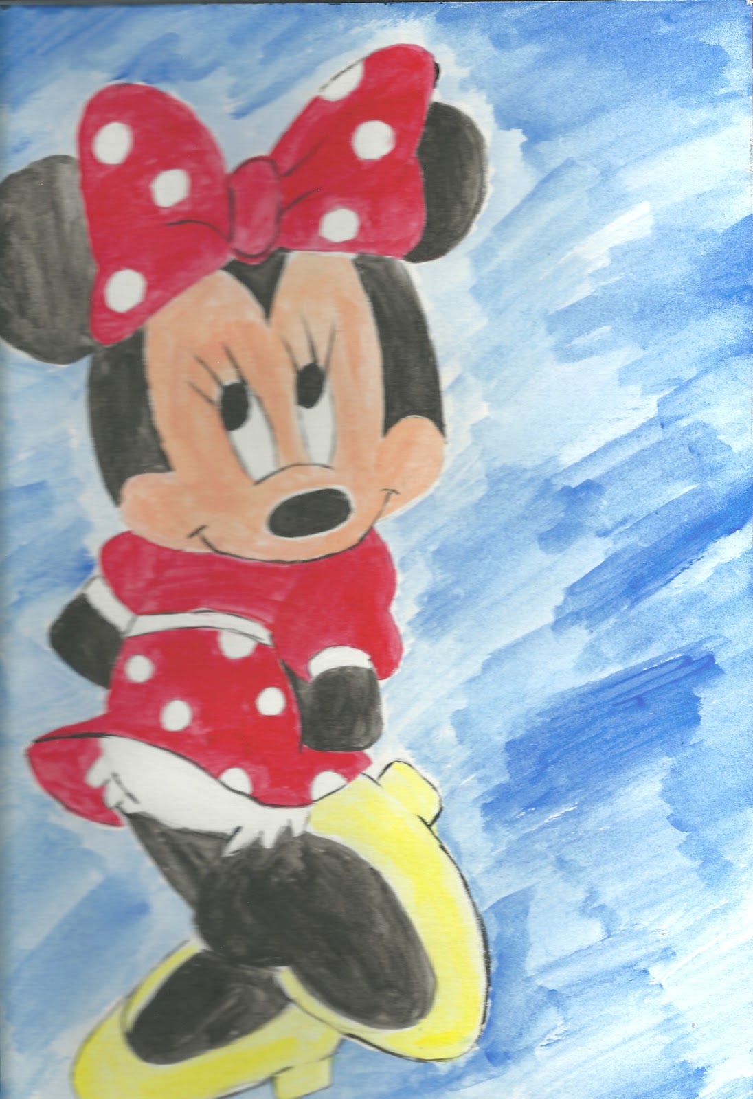 1096x1600 Kater!na's Creations Minnie Mouse Painting - Minnie Painting