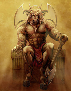236x300 Minotaur Paintings Fine Art America - Minotaur Painting